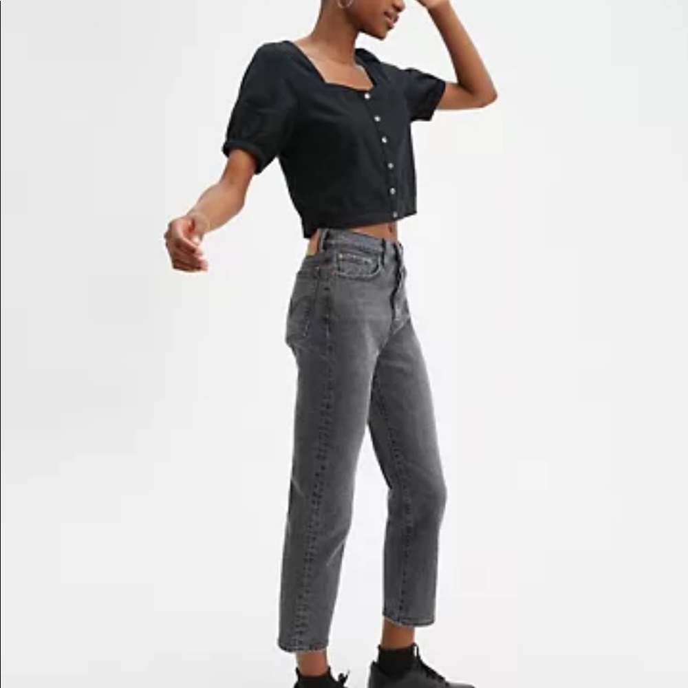 Levi’s | Black Wedgie Straight Jeans, Size 27